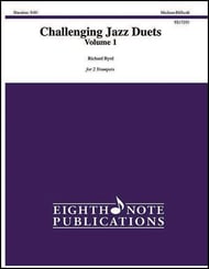 cover Challenging Jazz Duets #1 Trumpet Book cover